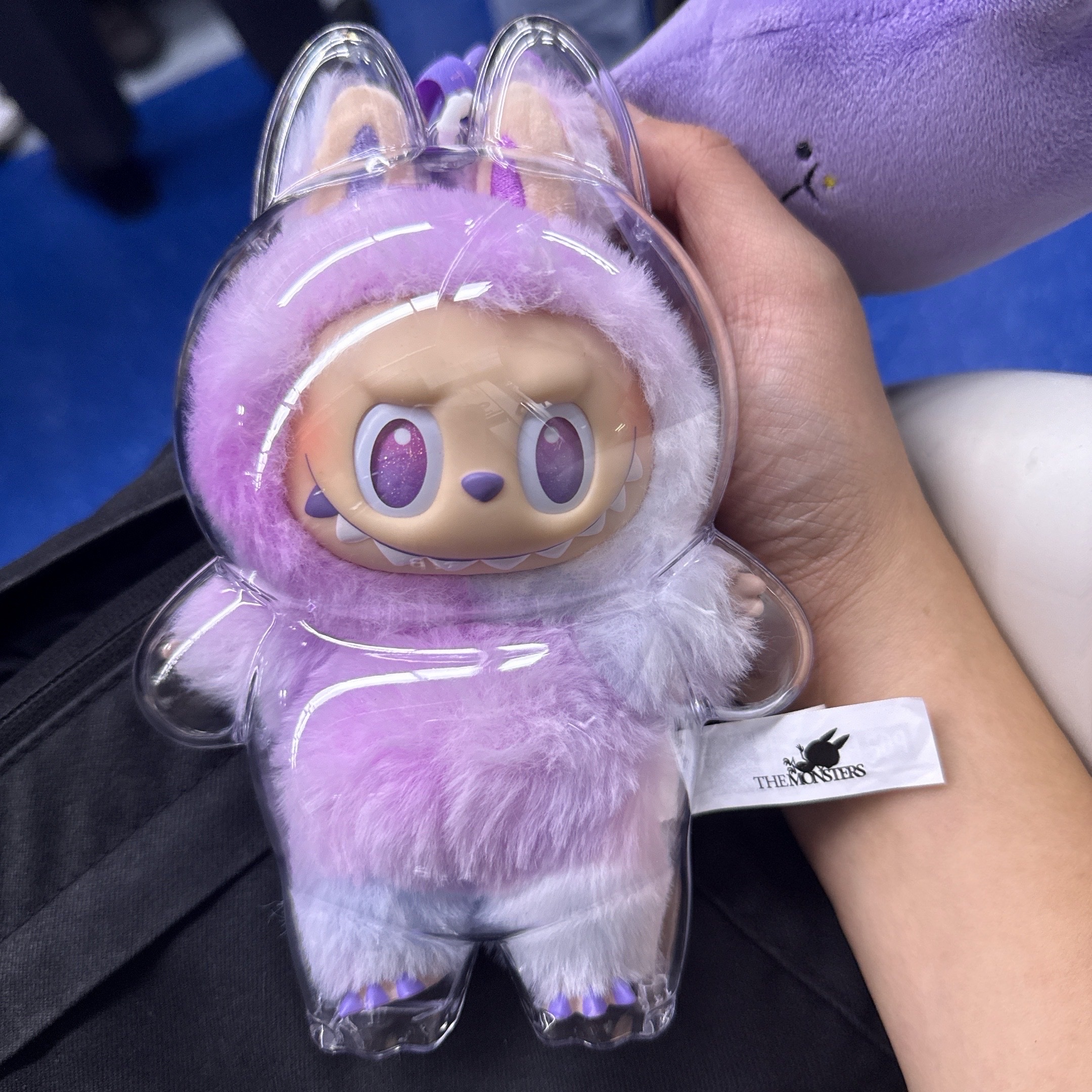 Pop Mart Labubu The Monsters Highlight Series Luck Keyring (Opened Case) 착용 스타일 - 1