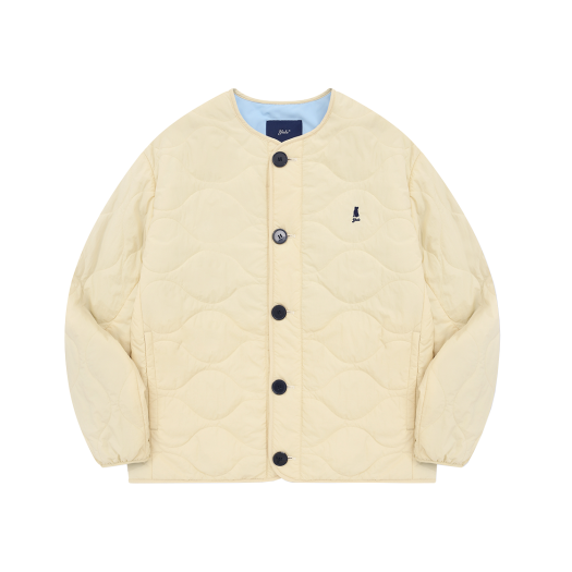 YD05JK7002YE Yale Warm-Up Quilting Jacket Light Yellow