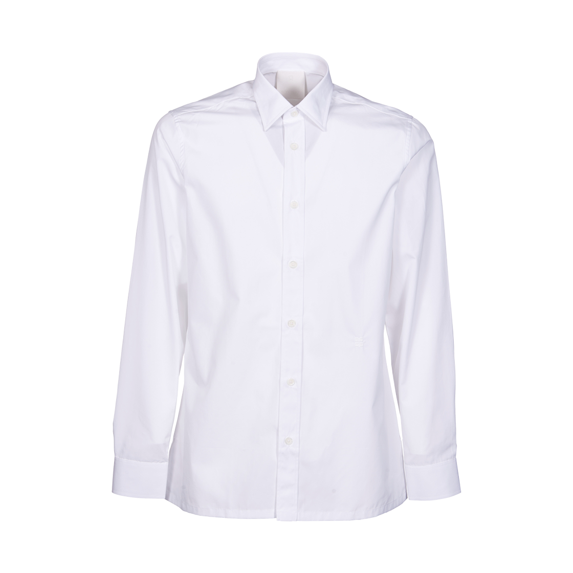 지방시 4G 자수 포플린 셔츠 화이트(Givenchy 4G Embroidered Poplin Shirt White)