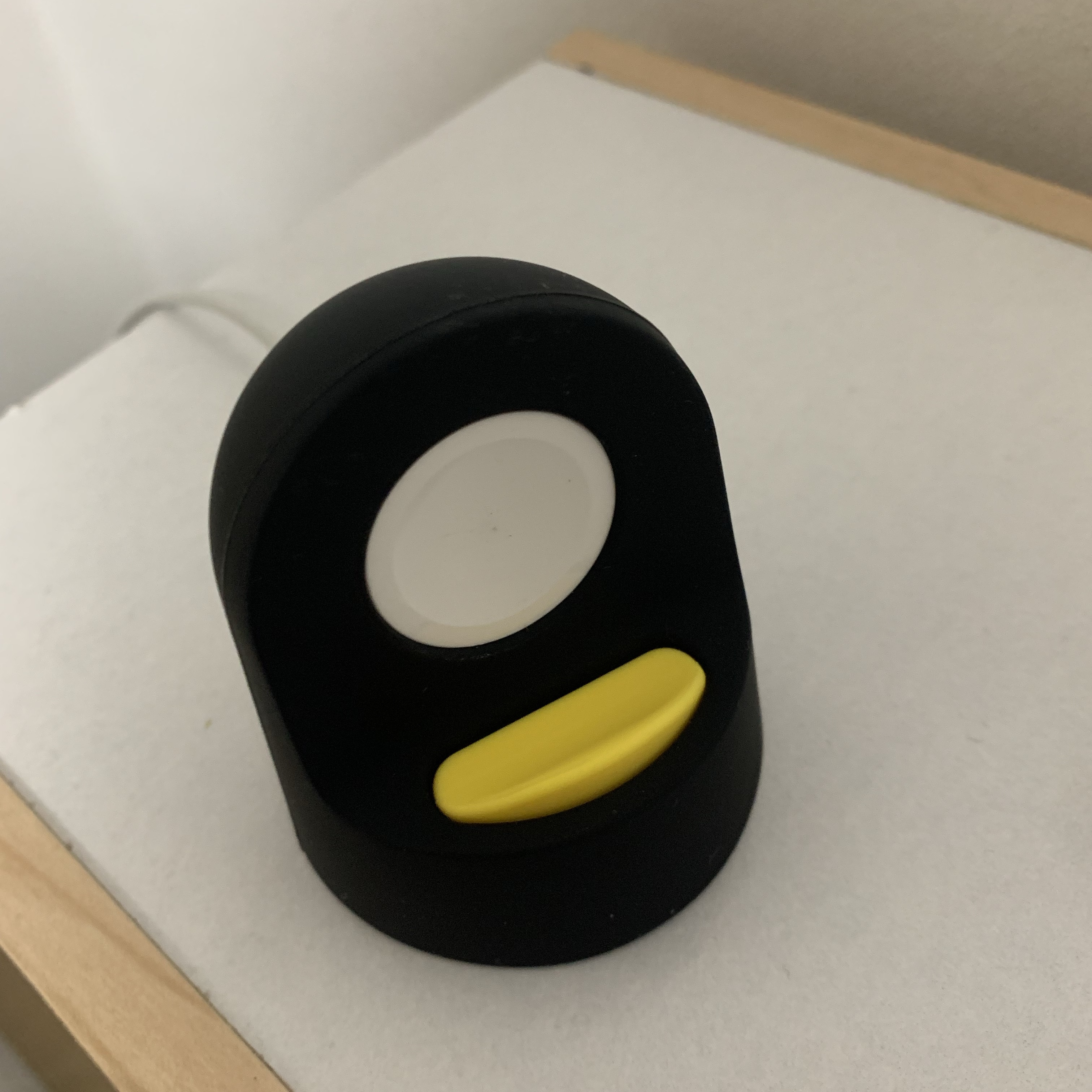 SINJIMORU Apple Watch Charging Stand Silicone Case 11/10/9/8/7/6/SE/3/2 Ultra 3/2 Charger Cover Black 착용 스타일