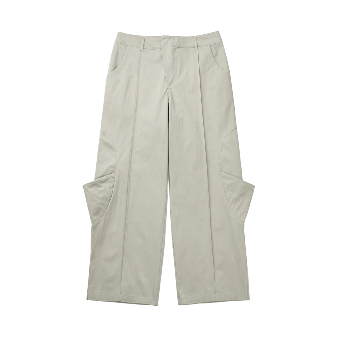 미스테페넘 버전 2.0 와이드 팬츠 올리브 그레이(MYSTEPHENM VOL. 2.0 Wide Pants Olive Grey) - 1