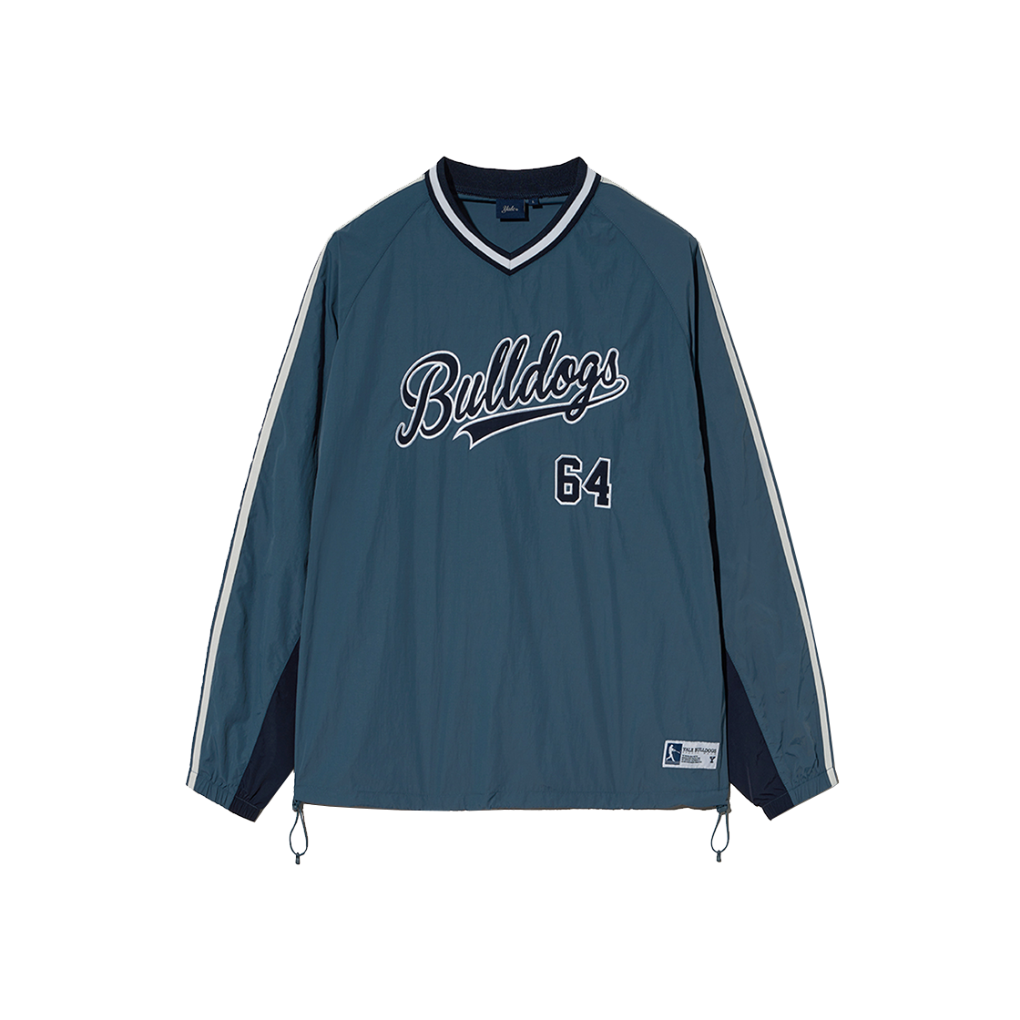 YEF1LS301ABL Yale Baseball Nylon Long Sleeve Blue