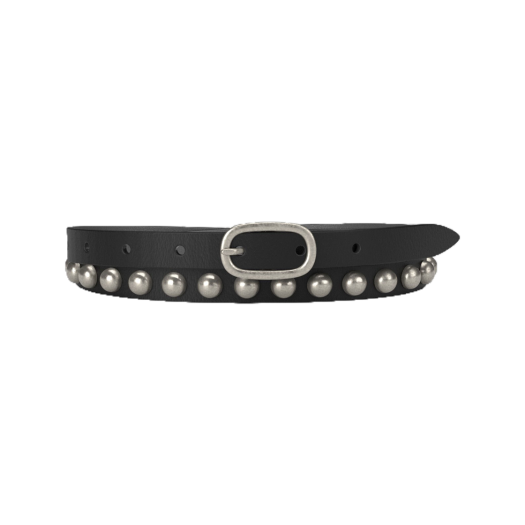 004CJ-0001 Levi's Glam Stud Belt Black