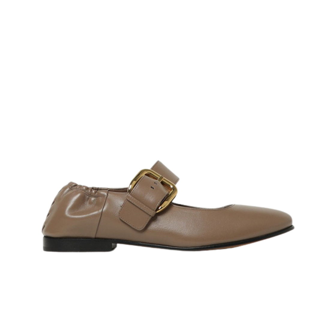 (W) 보테가 베네타 아스테어 메리 제인 발레리나 파인콘((W) Bottega Veneta Astaire Mary Jane Ballerina Pinecone) - 1