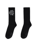 Anti Social Social Club Solid Color Socks Black