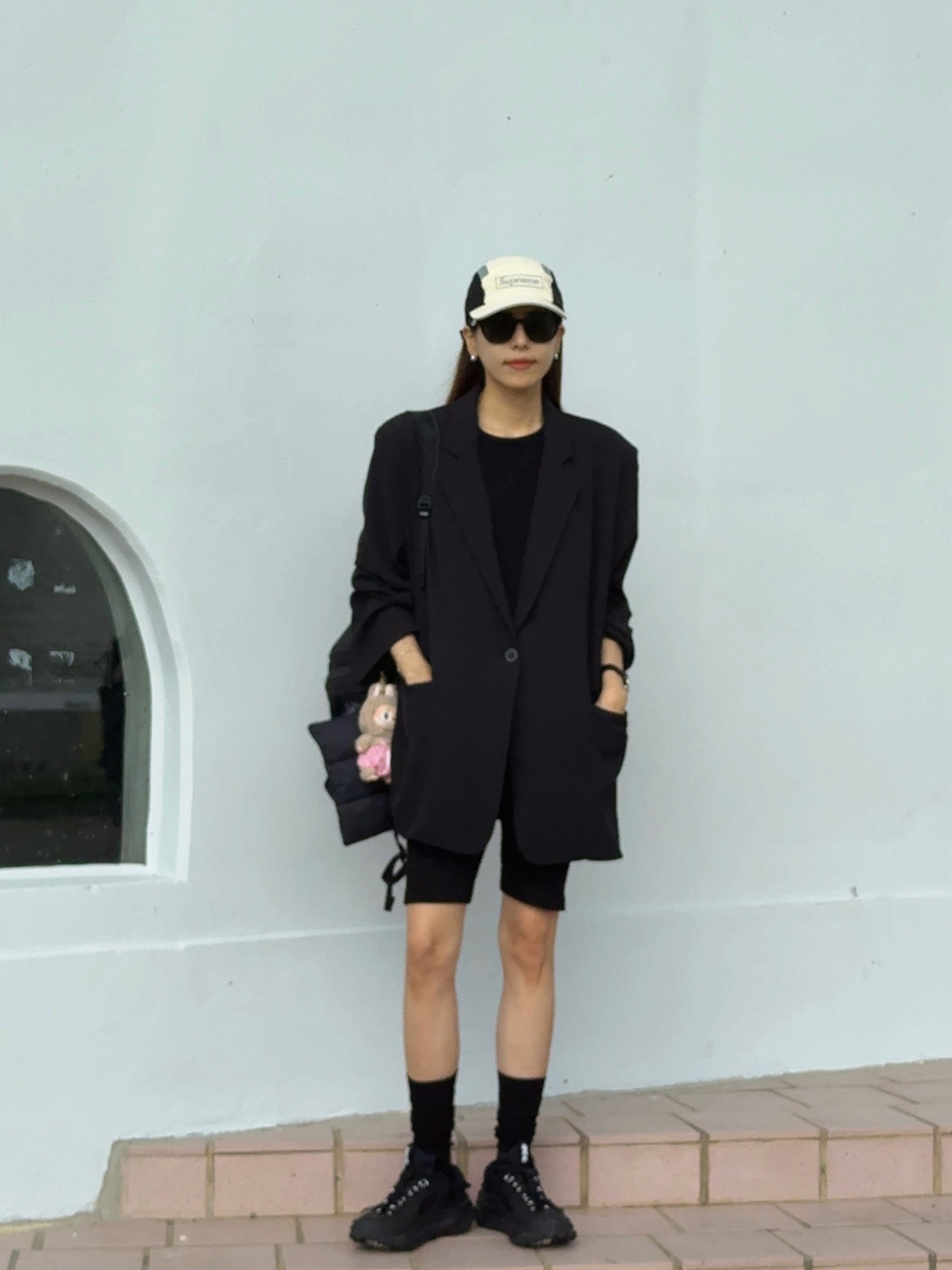 Supreme Side Mesh Camp Cap Cream - 25SS, Chanel J12 Watch 33mm Quartz Black 착용 스타일 - 3