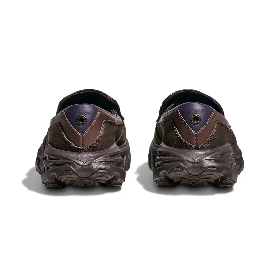 Hoka Speed Loafer Birch Charcoal Grey, Hoka Speed Loafer Walnut Cast Iron 착용 스타일 - 4