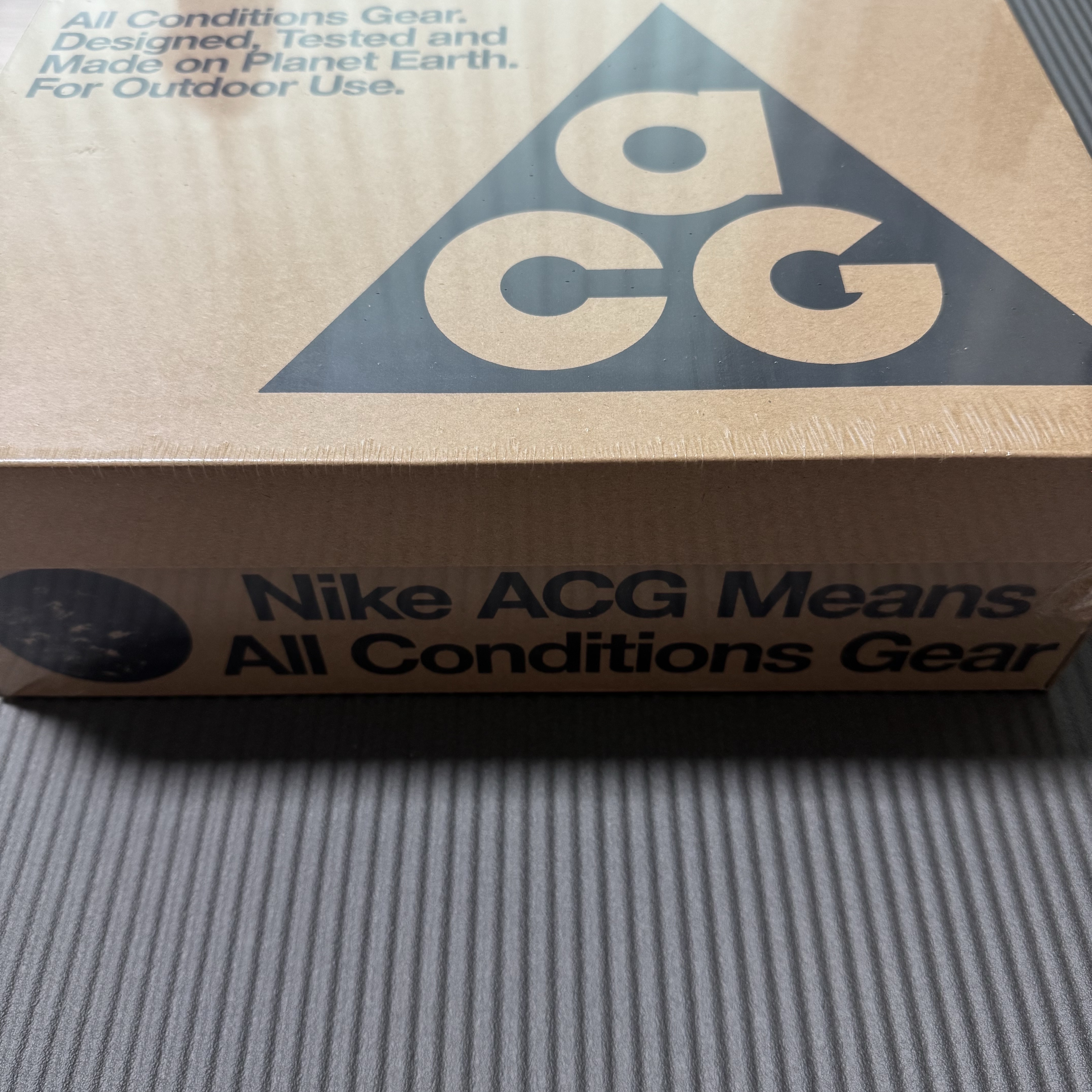 Nike ACG Mountain Fly 2 Low Gore-Tex Black and Dark Smoke Grey 착용 스타일 - 2