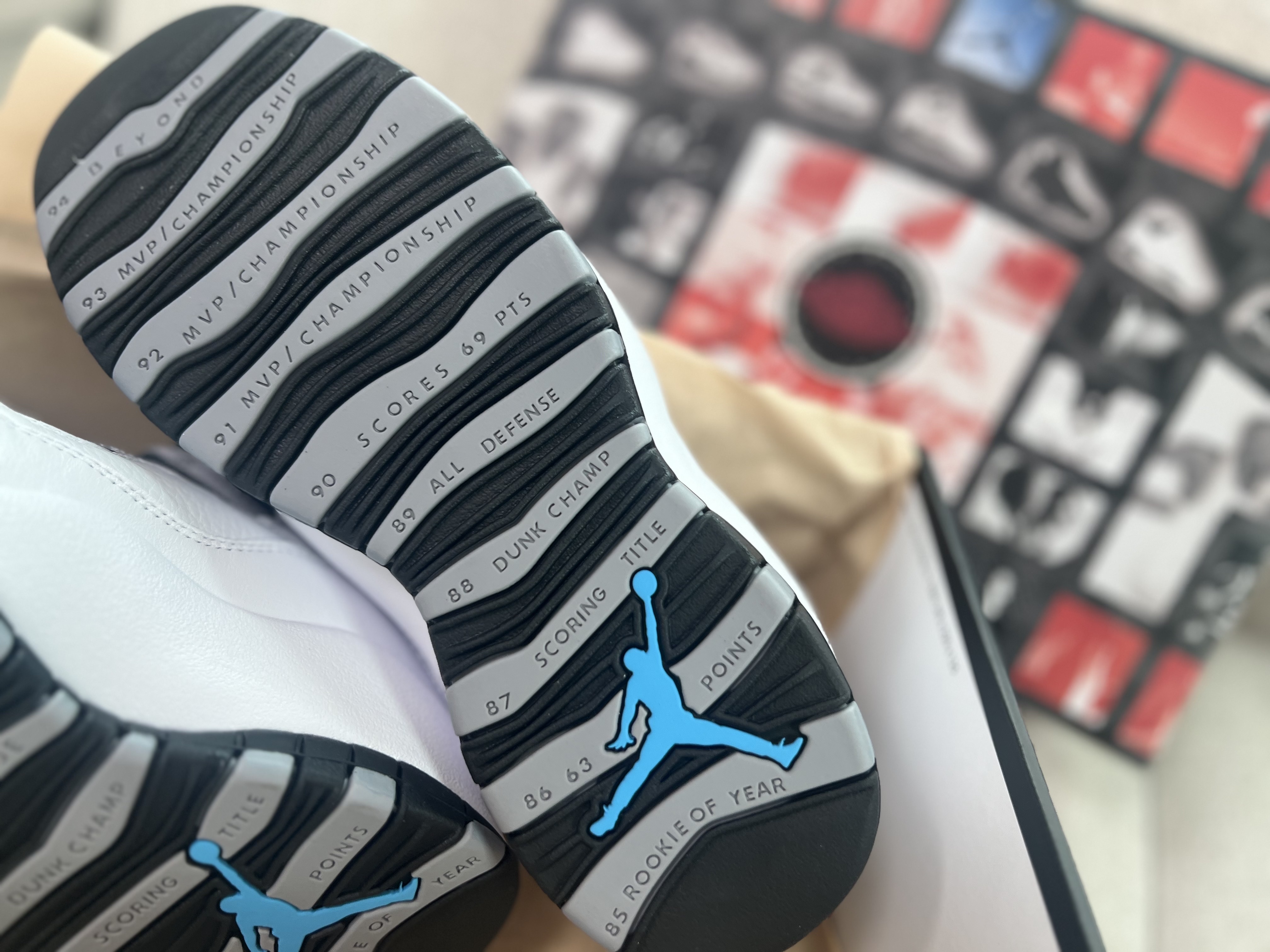 Jordan 10 Retro Light Steel Grey 착용 스타일