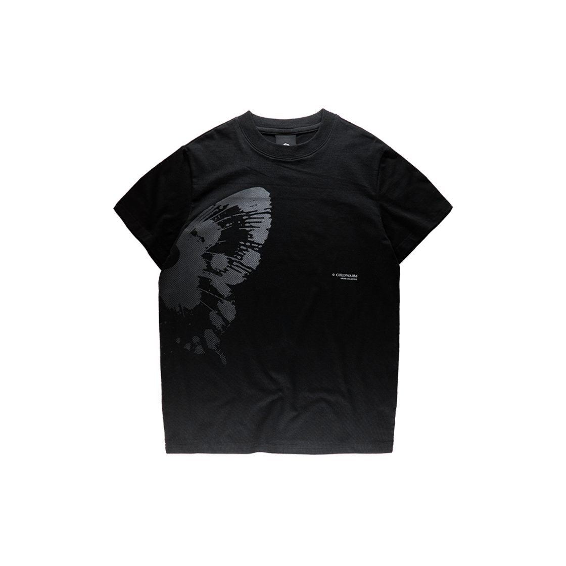 AC-DGT-03 COLDWARM Dot Graphic T-Shirt Black - Small Fit