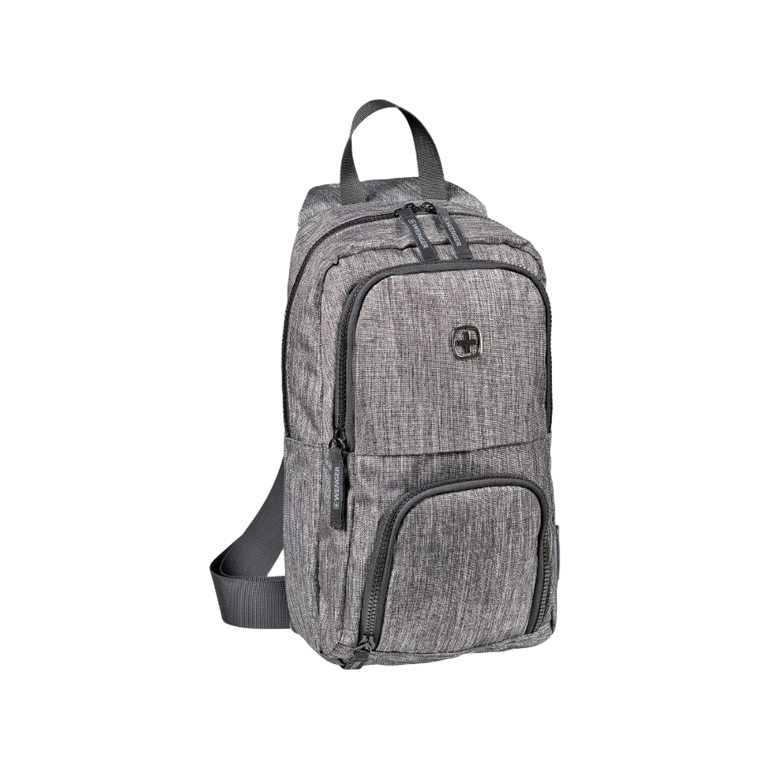 웽거 콘솔 크로스 바디 백 차콜 WENGER KREAM