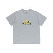 YESEYESEE Volcanic Eruption Tee Grey