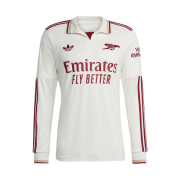 Adidas Arsenal 2025/26 3rd Long Sleeve Jersey Cloud White Team Coll Burgundy 2 - KR Sizing (Non Marking Ver.)