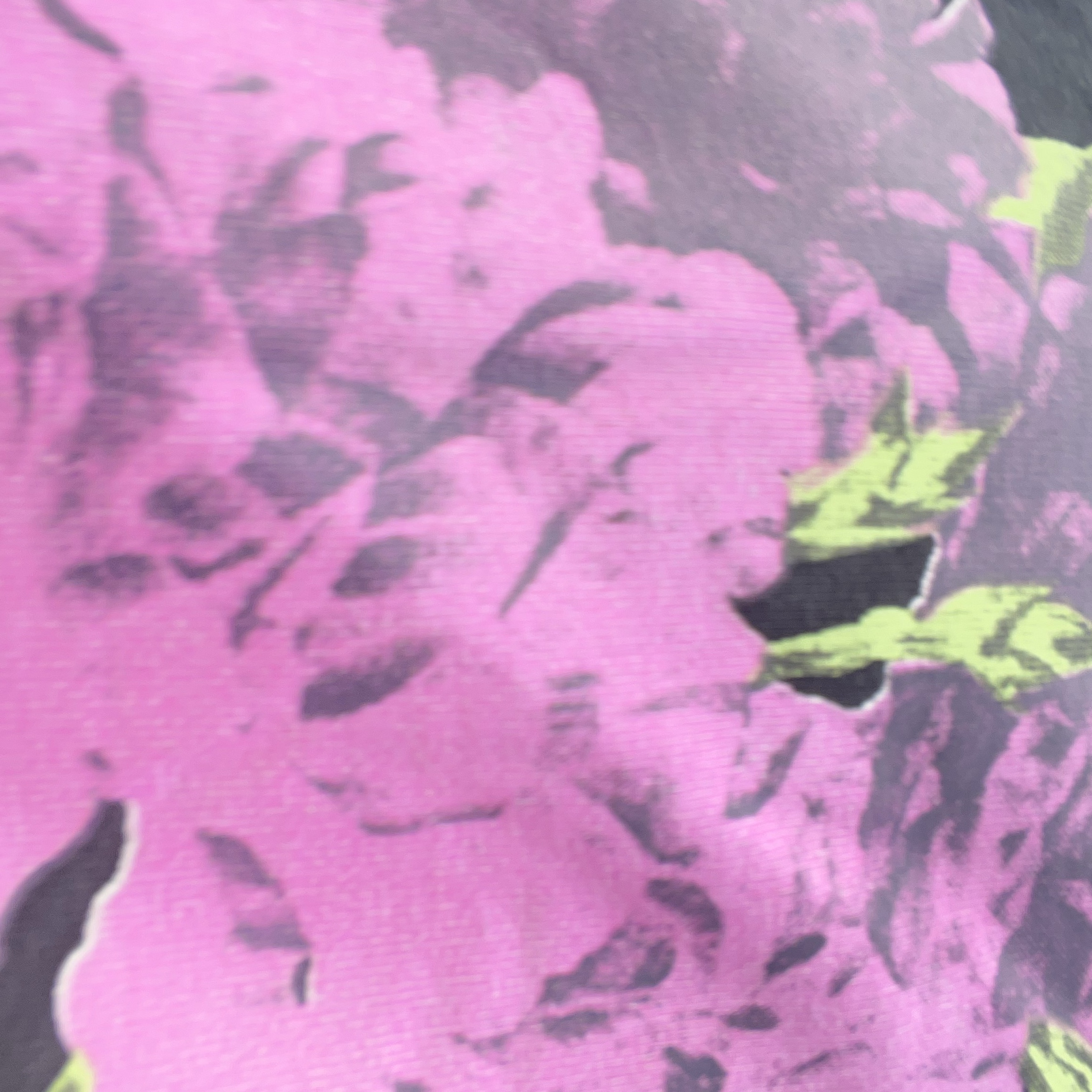 Wooyoungmi Flower Print Back Logo T-Shirt Black - 21SS 착용 스타일