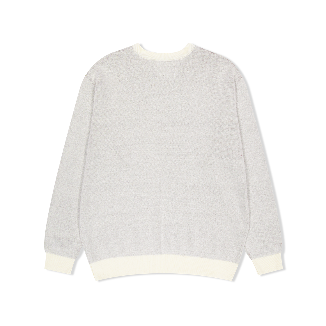 예스아이씨 스네일 로고 롱슬리브 니트 풀오버 아이보리(YESEYESEE Snail Logo Long Sleeve Knit Pullover Ivory) - 2