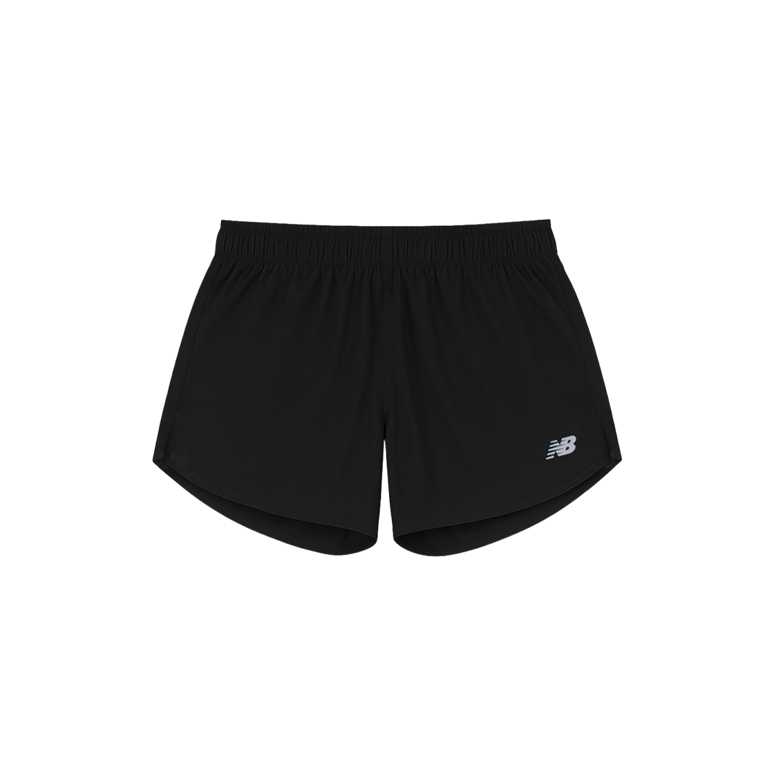 (W) 뉴발란스 스포츠 에센셜 3인치 쇼츠 블랙((W) New Balance Sport Essential 3 Inch Shorts Black)