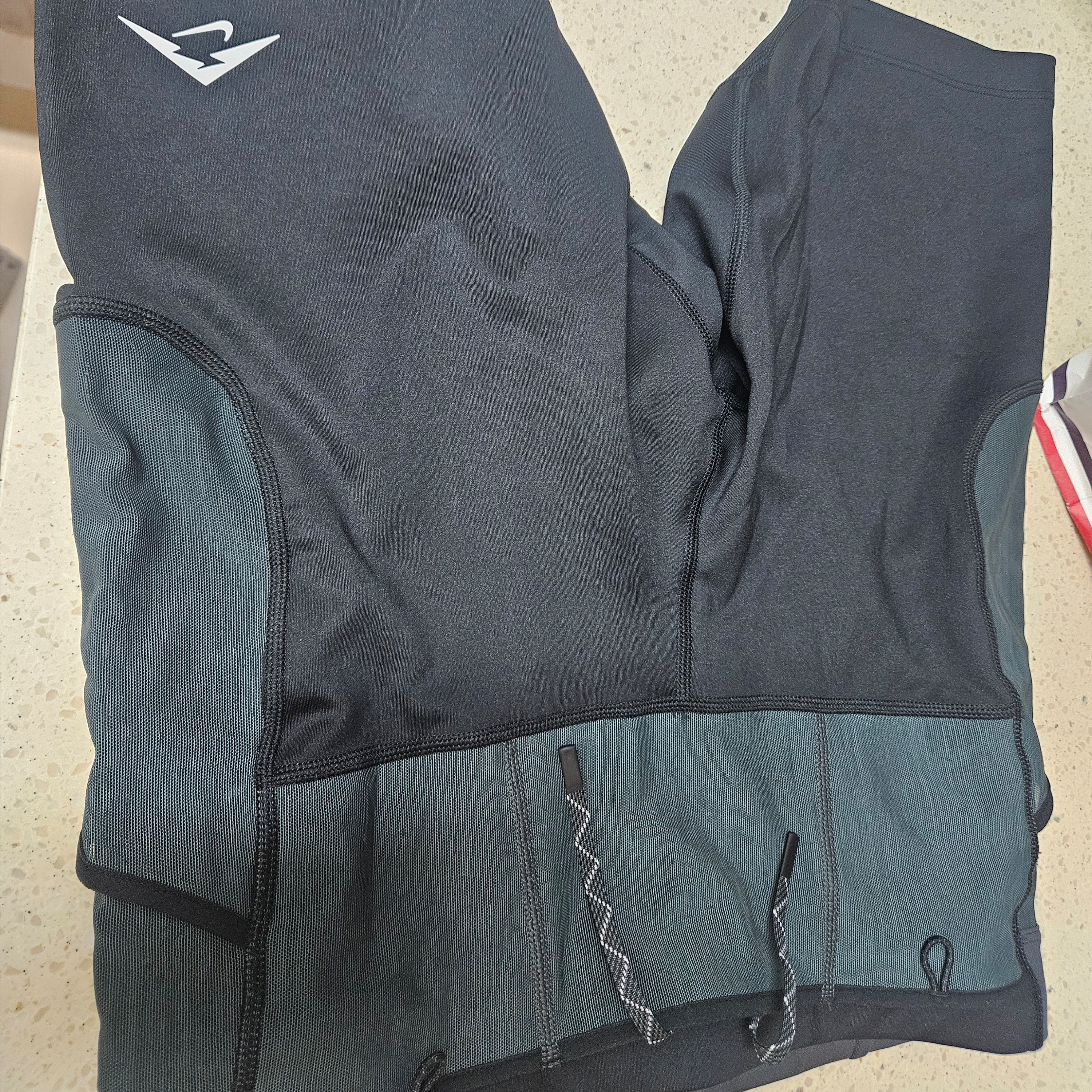 Nike Lava Loops Dri-Fit ADV Running Tights Black Anthracite - Asia 착용 스타일