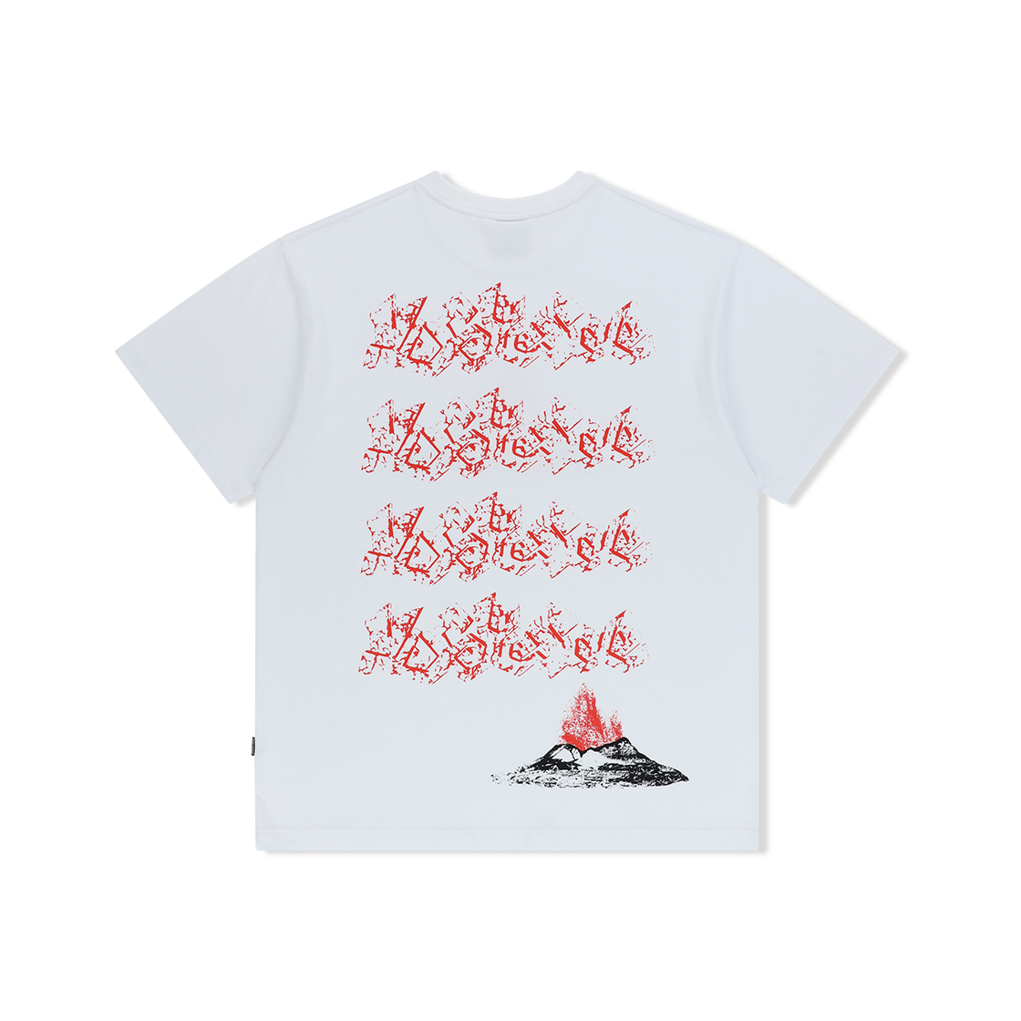예스아이씨 볼케이노 이럽션 티 화이트(YESEYESEE Volcanic Eruption Tee White) - 2