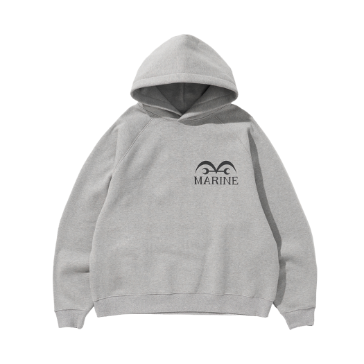 TRA2THU102MDM True Religion x One Piece  Justice Hoodie Melange Grey