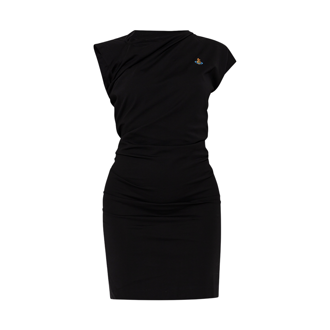 1601004W-J001M-N401 (W) VIvienne Westwood Dress with Logo Black
