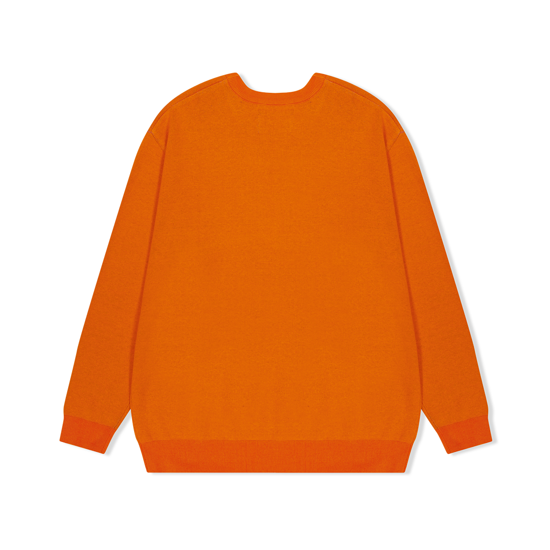 예스아이씨 스네일 로고 롱슬리브 니트 풀오버 오렌지(YESEYESEE Snail Logo Long Sleeve Knit Pullover Orange) - 2