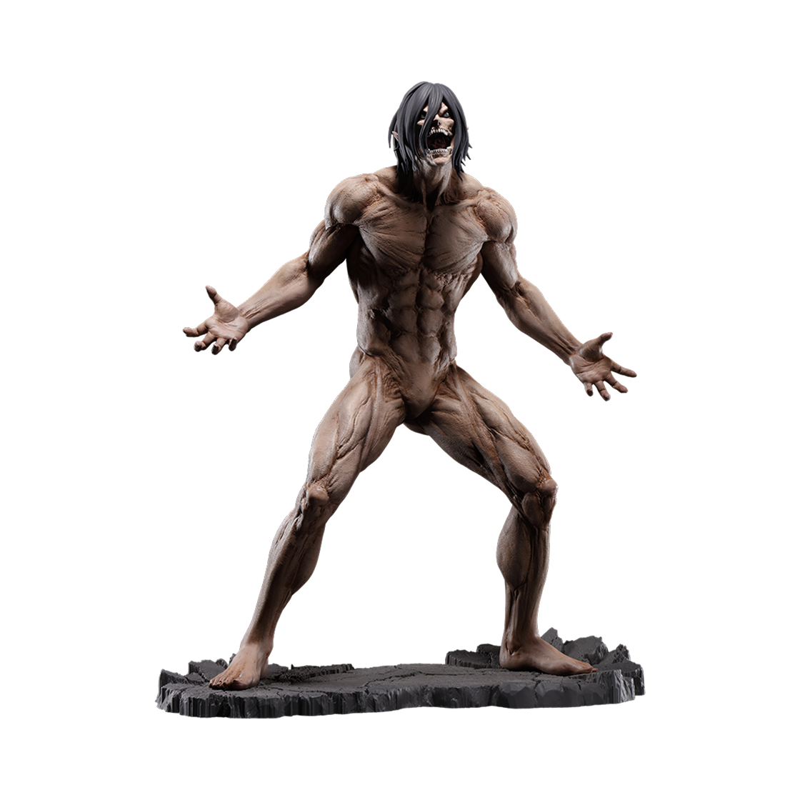 반다이 스피리츠 제일복권 진격의 거인 벽 밖의 세계 라스트원 상 에렌 거인 거목수 배틀 버전 - 메가임팩트(Bandai Spirits Ichiban Kuji Attack on Titan The World Outside the Walls Last One Prize Eren Titan Giant Tree Forest Battle Ver. - MEGAIMPACT)