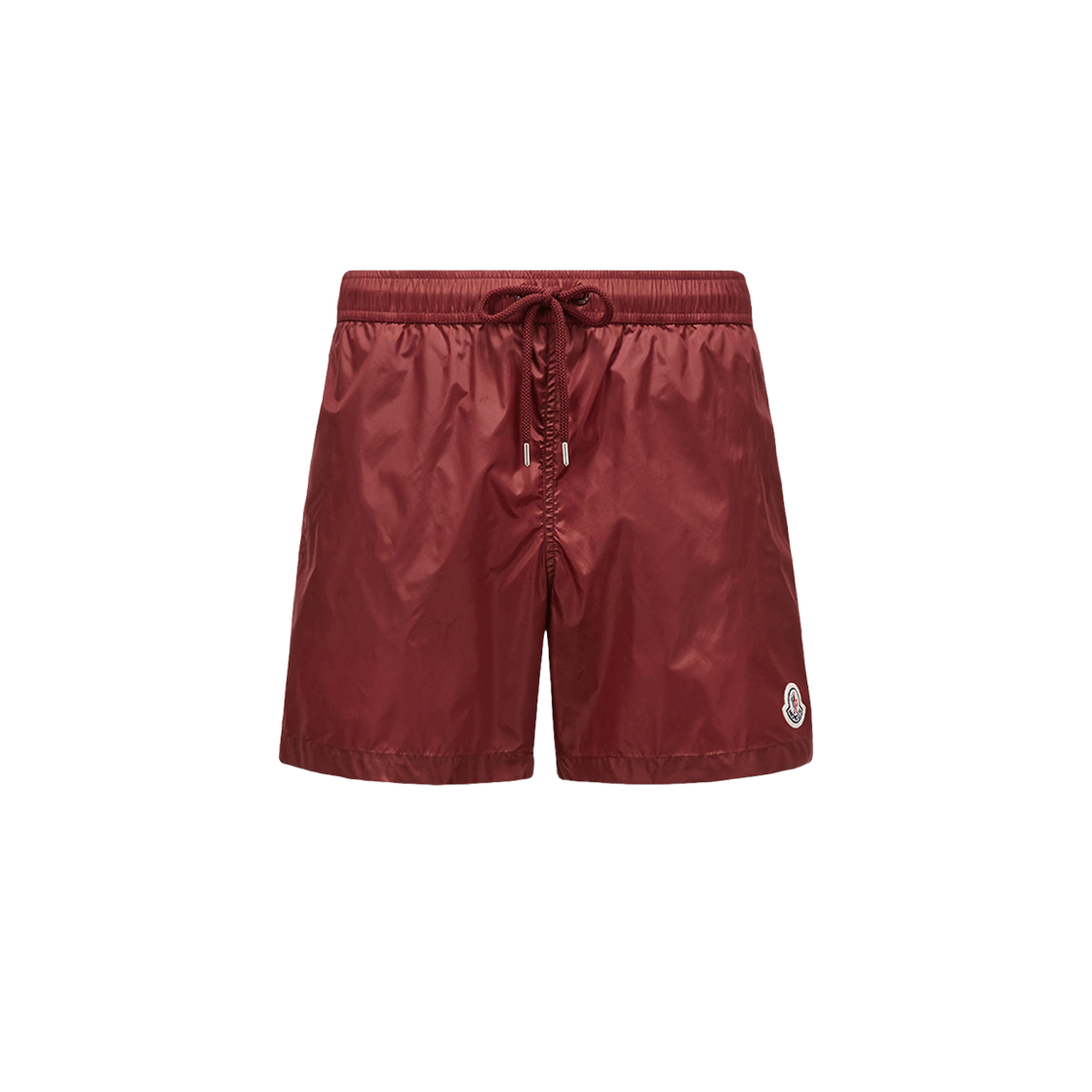 K1-091-2C00003-53326-435 Moncler Logo Patch Swim Shorts Red - 25SS