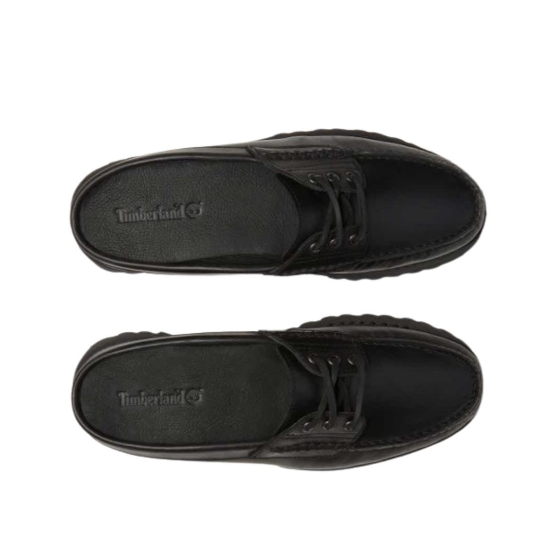 팀버랜드 비브람 보트 슈즈 블랙 - 미디움(Timberland Vibram Boat Shoes Black - Medium) - 2