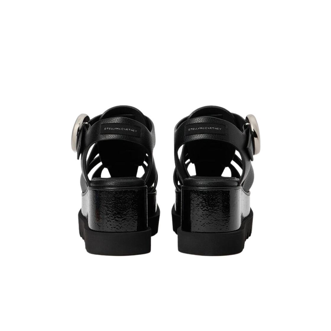(W) 스텔라 맥카트니 엘리스 플랫폼 샌들 블랙((W) Stella McCartney Elyse Platform Sandals Black) - 3