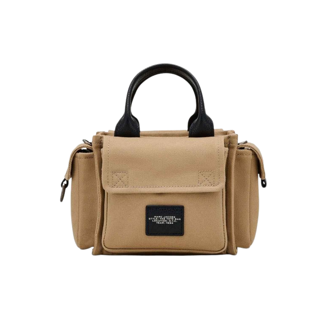 2S4HCR006H03-230 Marc Jacobs Canvas Mini Tote Bag Camel