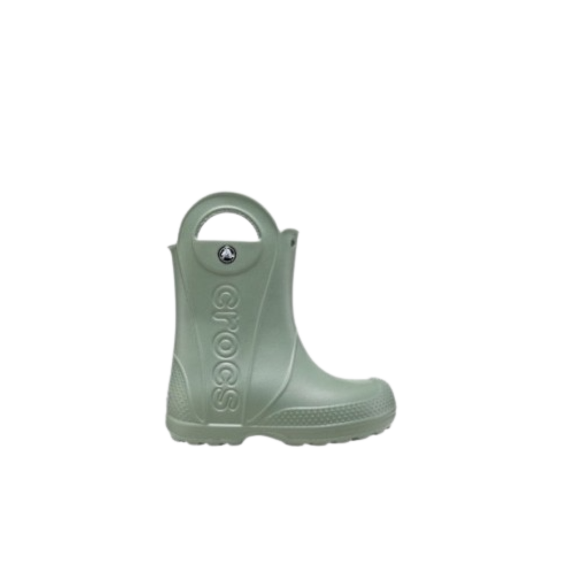 (키즈) 크록스 핸들 잇 레인 부츠 모스((Kids) Crocs Handle It Rain Boot Moss) - 1
