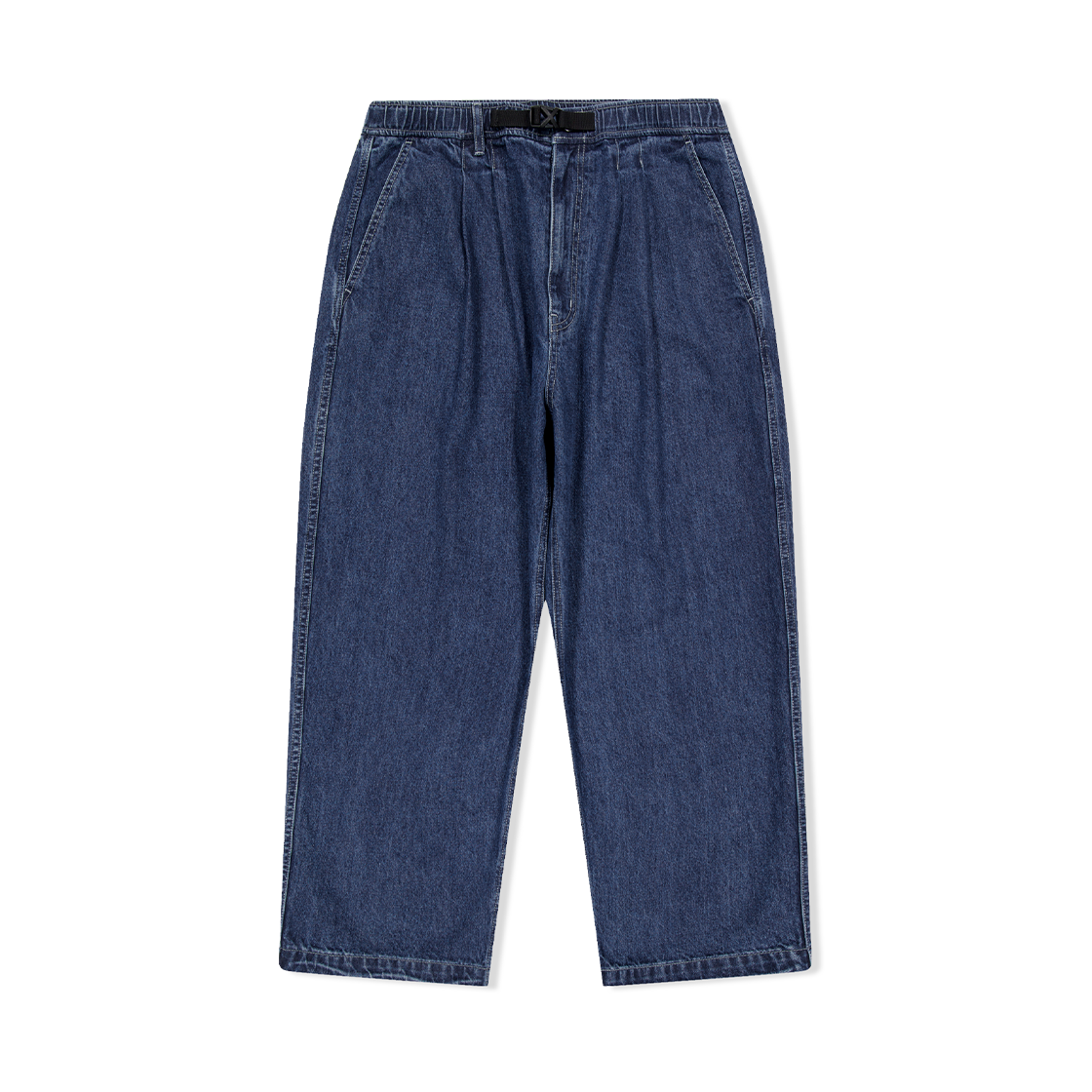 YS251DPARP01IND YESEYESEE Adjustable X-Hook Easy Denim Pants Indigo