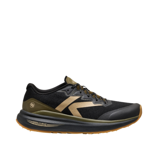 KNSO5F470K3 Keen Wk500 Men'S Running Shoes Black Dark Olive