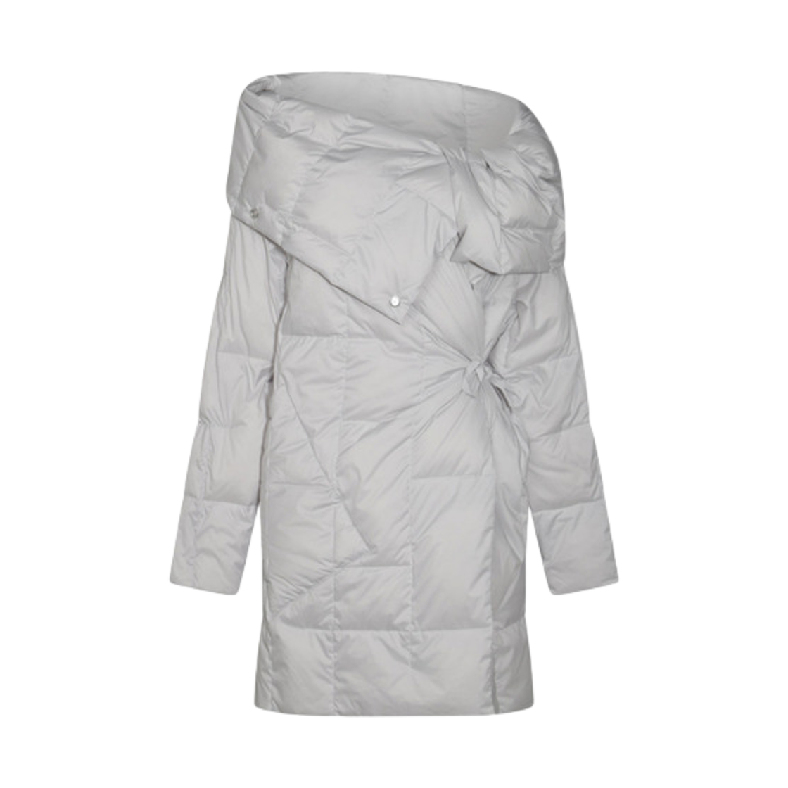 11AW441-8011 (W) Add Long Down Jacket Fog