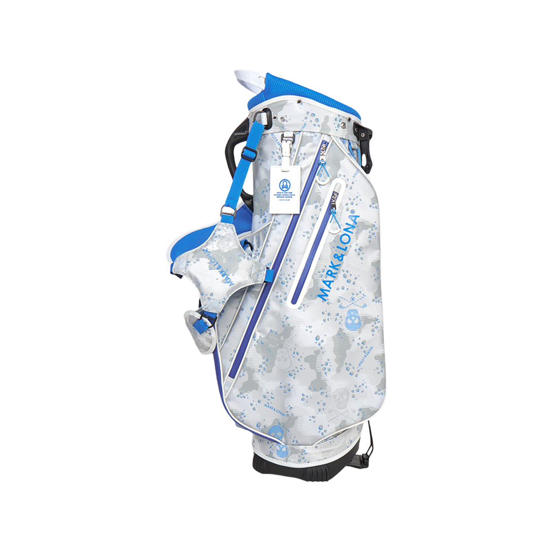 MLS-5A-SC61 Mark & Lona Golf Caddie Bag White