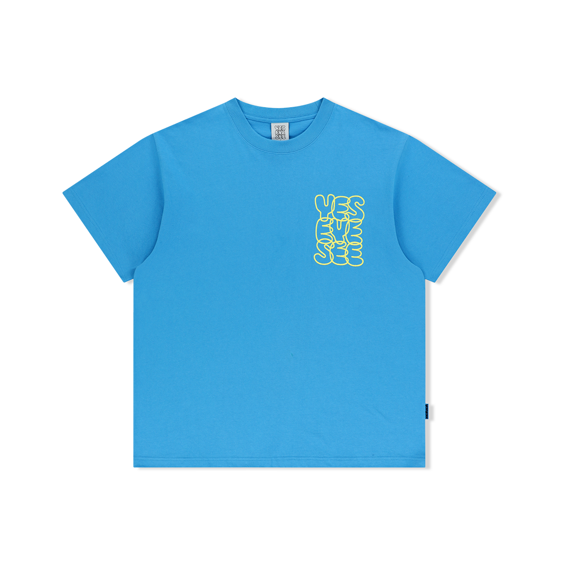 예스아이씨 씨로고 티 스카이 블루(YESEYESEE C-Logo Tee Sky Blue)