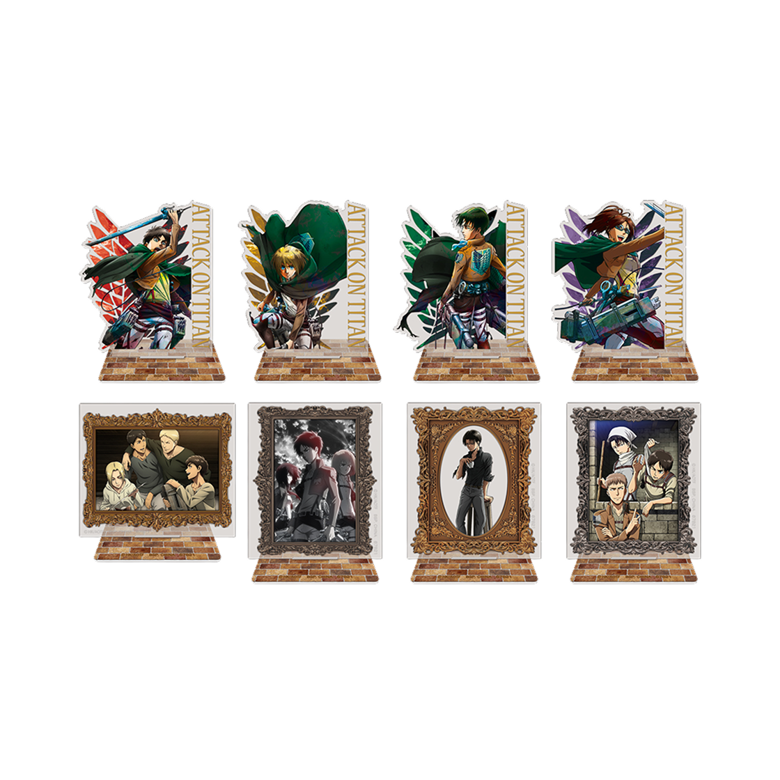 반다이 스피리츠 제일복권 진격의 거인 벽 밖의 세계 F상 아크릴 스탠드 B 미개봉 랜덤박스 (1개입)(Bandai Spirits Ichiban Kuji Attack on Titan The World Outside the Walls F Prize Acrylic Stand B Sealed Case (1 Blind Box)) - 1