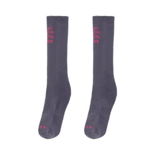 TI25C2502451 ASSC Knee High Sports Socks Charcoal
