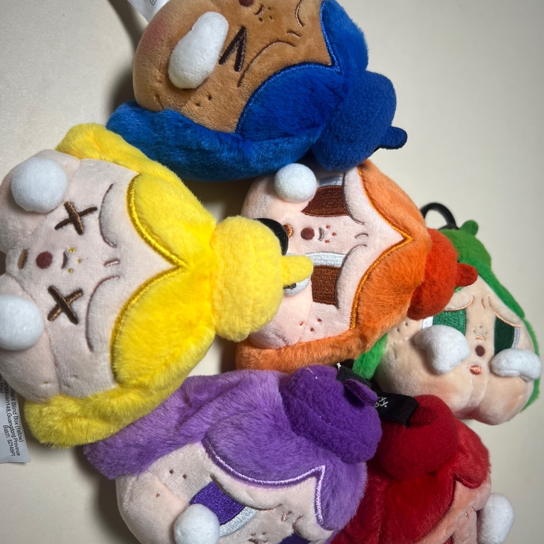 Pop Mart Crybaby Cheer Up, Baby! Series Plush Pendant Sealed Case (6 Blind Boxes) 착용 스타일