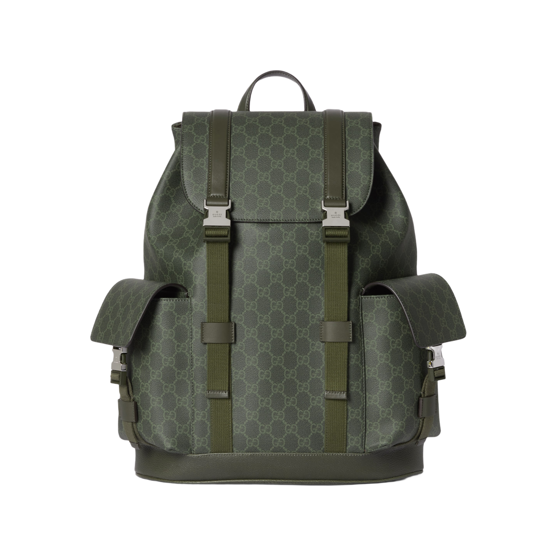구찌 GG 모노그램 라지 백팩 포레스트 그린(Gucci GG Monogram Large Backpack Forest Green)