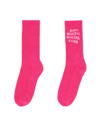 Anti Social Social Club Solid Color Socks Magenta Pink