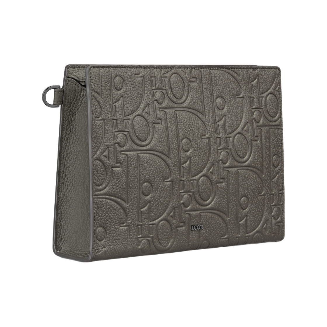 디올 A5 트라이앵글 파우치 디올 그래비티 레더 그레이(Dior A5 Triangle Pouch Dior Gravity Leather Gray) - 2