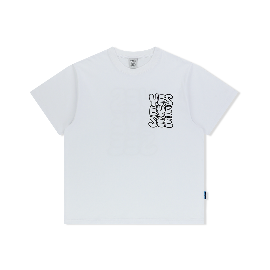 예스아이씨 씨로고 티 화이트(YESEYESEE C-Logo Tee White)
