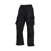 (W) Nike NSW Mid-Rise Oversize Cargo Pants Black