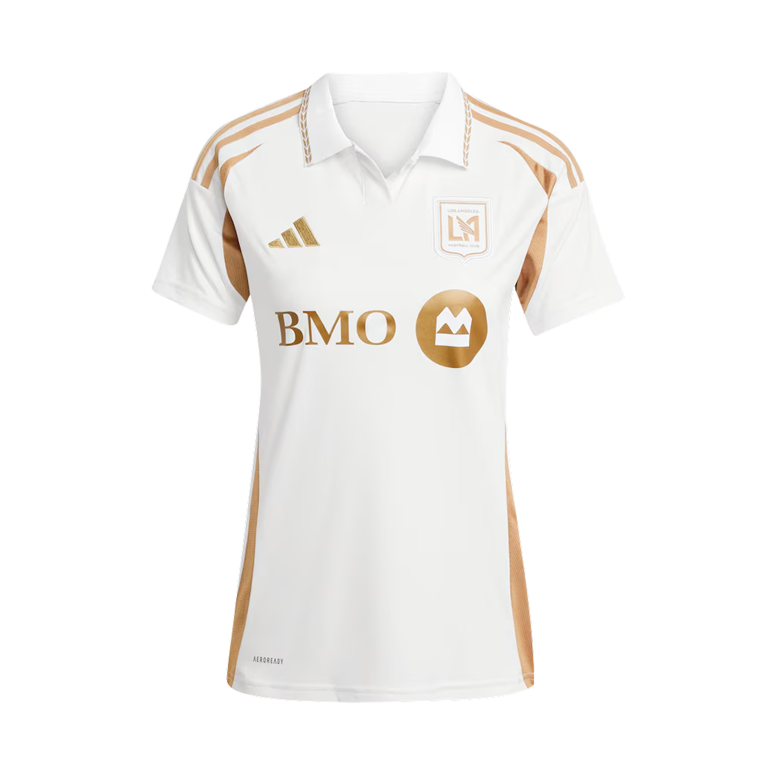 (W) 아디다스 LAFC 2025/26 어웨이 저지 화이트 - US 사이즈 (논 마킹 버전)((W) Adidas LAFC 2025/26 Away Jersey White - US Sizing (Non Marking Ver.))