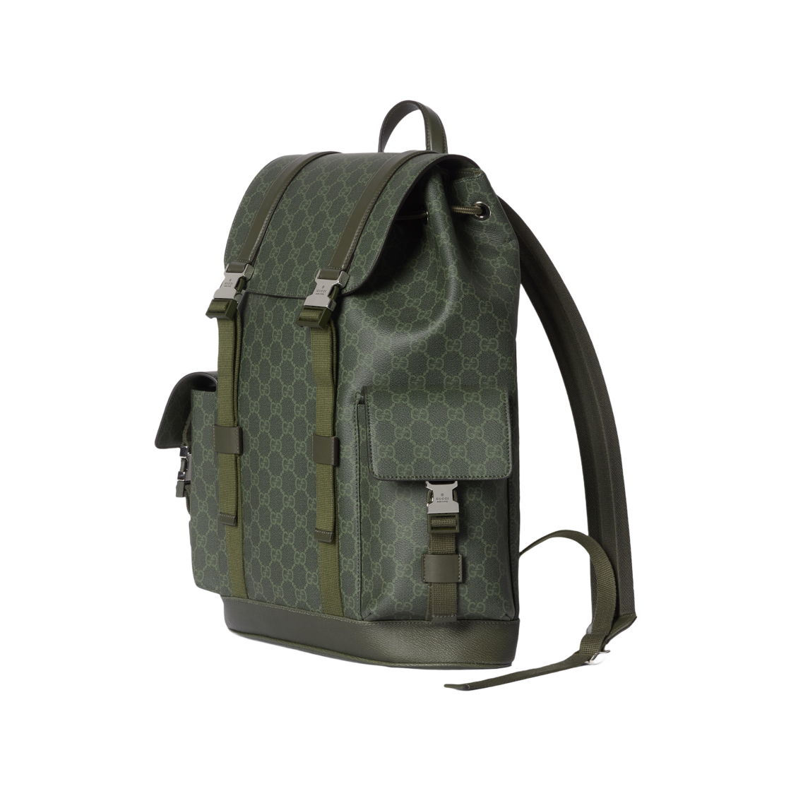 구찌 GG 모노그램 라지 백팩 포레스트 그린(Gucci GG Monogram Large Backpack Forest Green) - 2