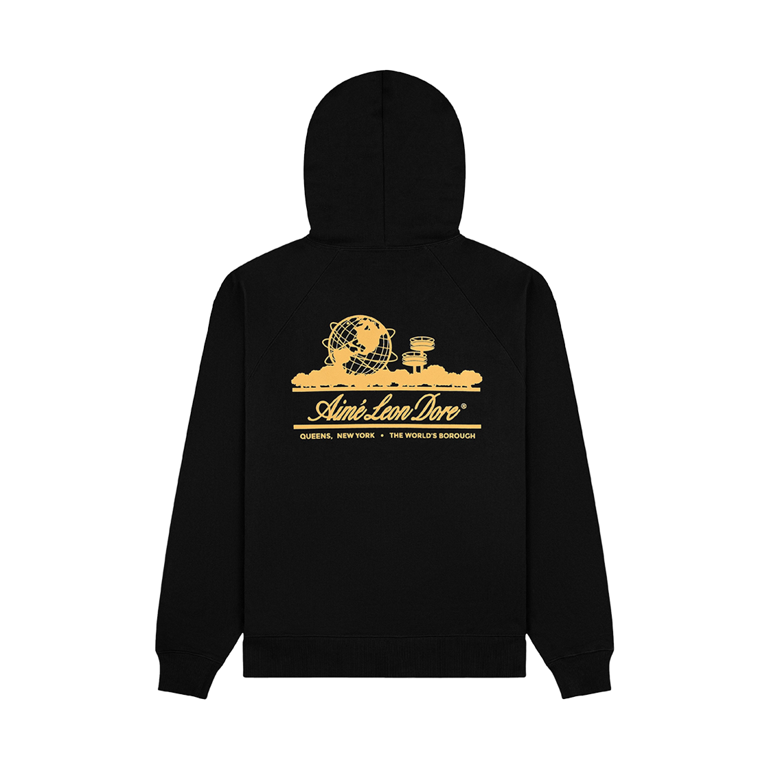 - Aime Leon Dore Unisphere Hoodie Jet Black