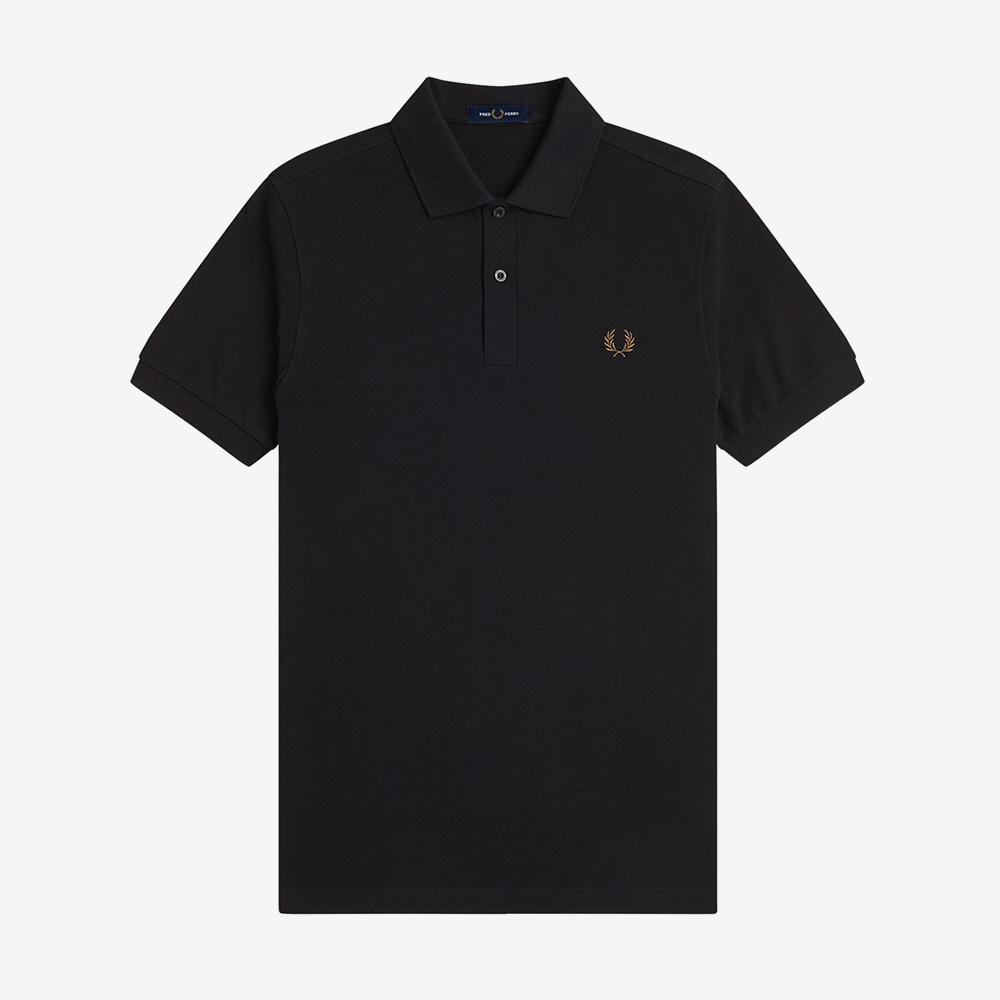프레드페리 M6000 플레인 프레드페리 셔츠 블랙 쉐이디드스톤(Fred Perry M6000 Plain Fred Perry Shirt Black Shaded Stone) - 5