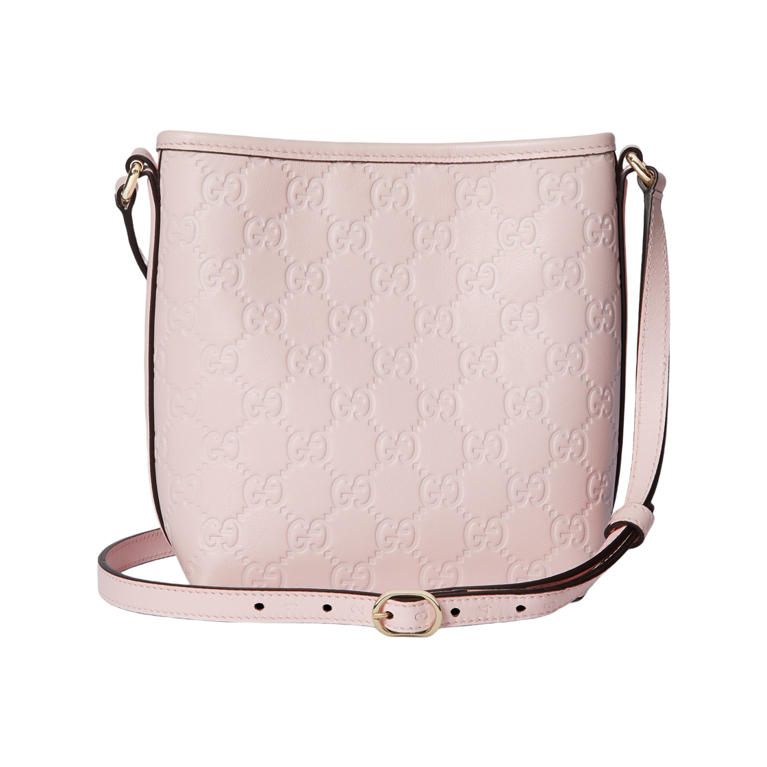 구찌 GG 엠블럼 나노 버킷백 핑크(Gucci GG Emblem Nano Bucket Bag Pink) - 3