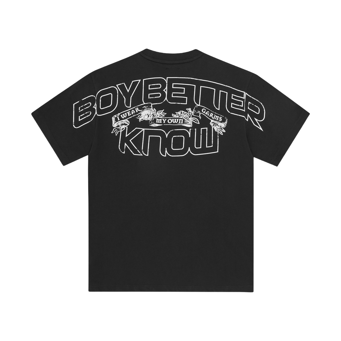 코르테이즈 x 보이 베러 노우 로얄 티셔츠 블랙(Corteiz x Boy Better Know Royale T-Shirt Black) - 1